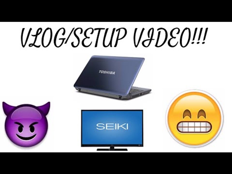 VLOG/SETUP VIDEO!!!