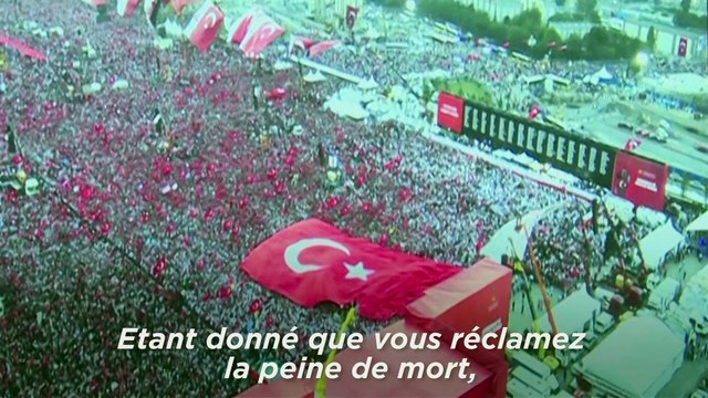 Turquie : Erdogan pour la peine de mort