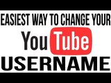 HOW TO CHANGE YOUR YOUTUBE USERNAME |  DECEMBER 2015 | NEWEST UPDATE