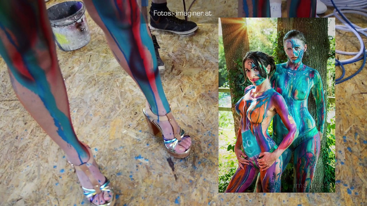 Tuning Days Wieselburg 2016 - Bodypainting, Miss, Mädchen...