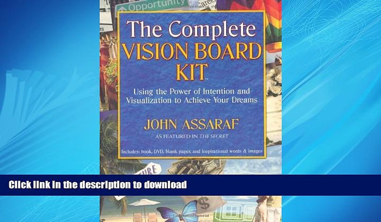 EBOOK ONLINE The Complete Vision Board Kit: Using the Power of Intention and Visualization to