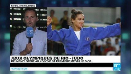 Rio 2016 : Majlinda Kelmendi rentre dans l'histoire, offre au Kosovo sa 1ère médaille olympique
