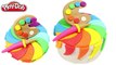 Play Dough Play Doh Rainbow Paint Tool  Make Wonderful Cream Cake For Peppa Pig Toys Fun and Creative Video for Kids