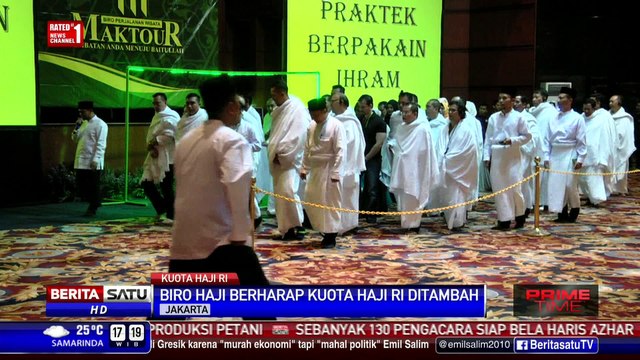 Biro Haji Berharap Pemerintah RI Dapat Tambahan Kuota