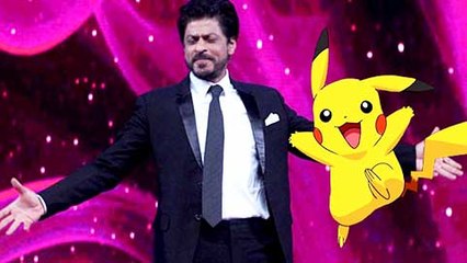 Shah Rukh Khan CATCHES Pokemon Go Fever