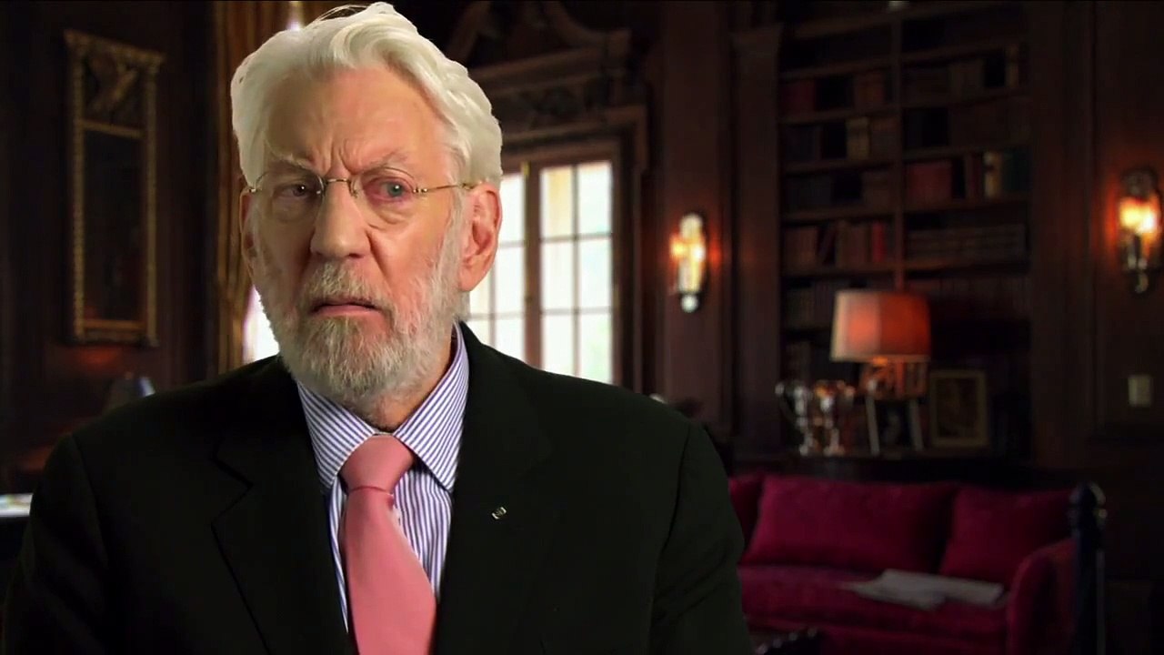 Hunger Games : La Révolte (Part 1) - Interview Donald Sutherland (VO)