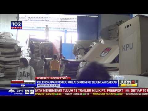 KPU Sulsel Distribusikan Logistik Pemilu