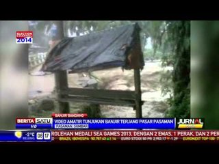 Banjir Bandang Pasaman Terekam Video Amatir