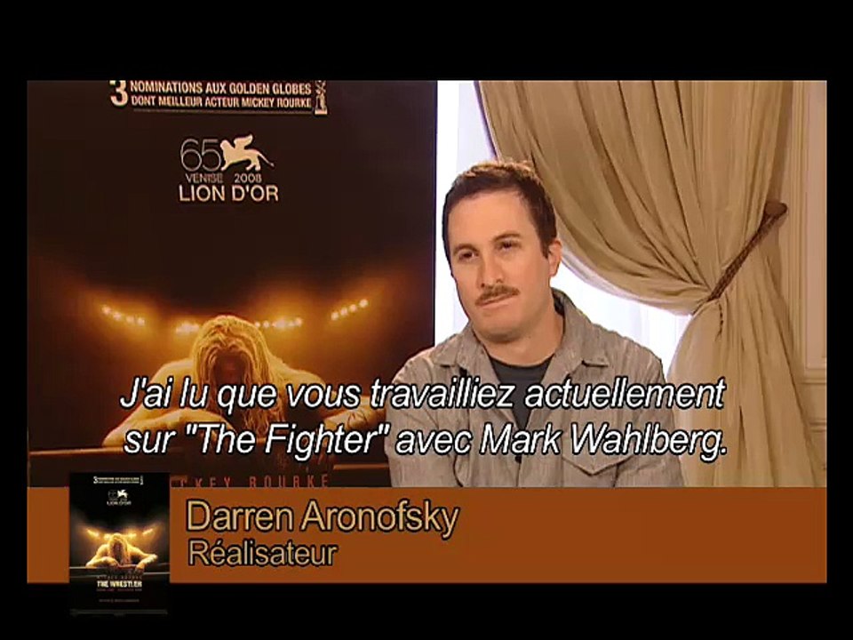 The Wrestler : Darren Aronofsky parle de son prochain film
