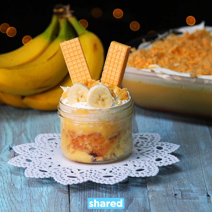 Banana Poke Cake