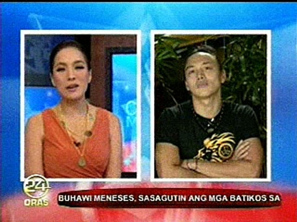 BUHAWI MENEZES Live Interview at 24 ORAS - Sept. 27, 2010