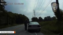 Ohio Trooper Narrowly Escapes Life-Threatening Injuries After Getting Tossed By Car