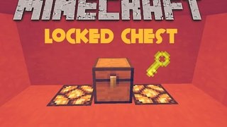 How to lock your chest | Minecraft tutorials