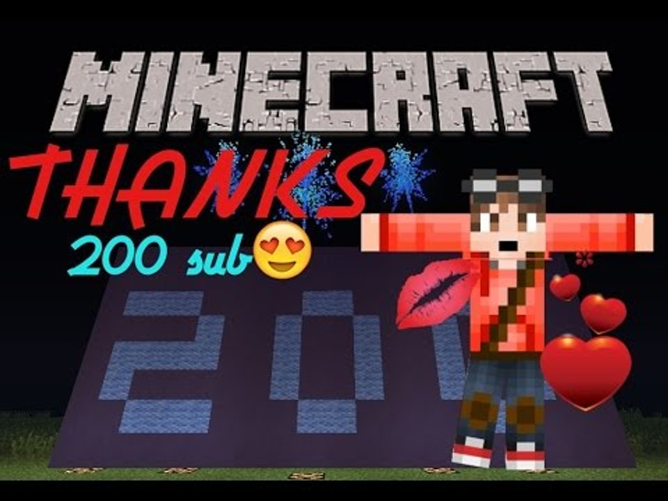 THANKS FOR 200 SUBSCRIBERS!!!