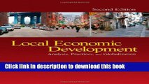 [Popular Books] Local Economic Development: Analysis, Practices, and Globalization Full Online