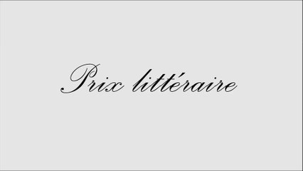 Prix littéraire ESJ Paris - Maison Blanche