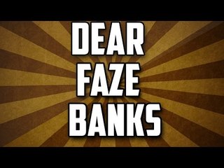 Dear FaZe Banks @ fazerain nordan shat