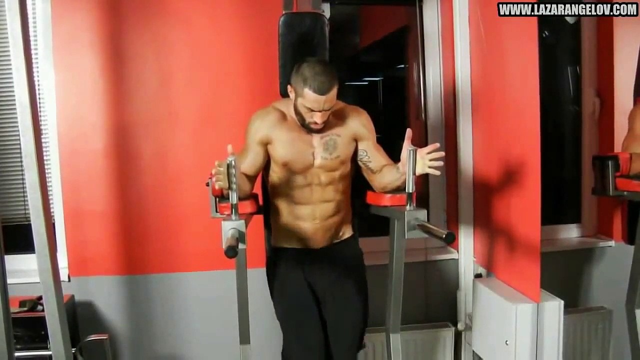 [Thehinhso] Cơ bụng 6 múi với bài tập của Lazar Angelov