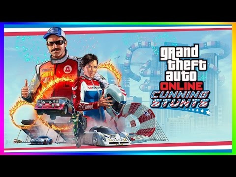 GTA ONLINE CUNNING STUNTS DLC OFFICIAL GAMEPLAYER TRAILER! (GTA 5) +  My Recaction