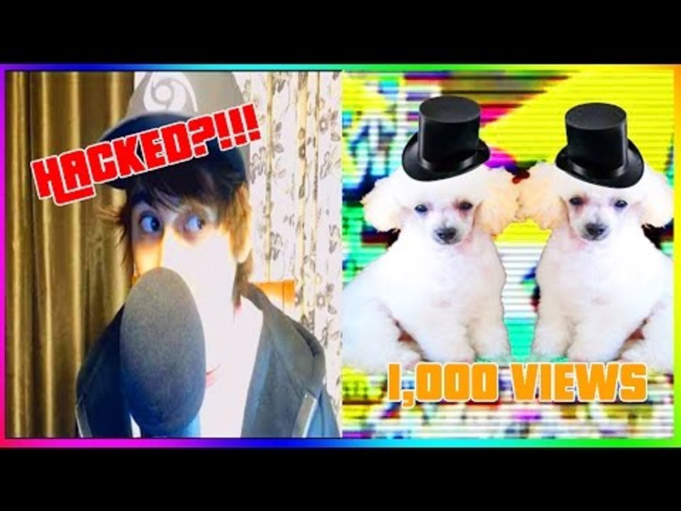 LEAFYISHERE HACKED BY POODLECORP!!!!!! + I HIT OVER 1,000 VIEWS