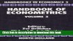 [Popular Books] Handbook of Econometrics, Volume 2 Free Online