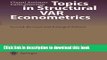 [Popular Books] Topics in Structural VAR Econometrics Full Online