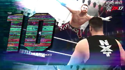 TOP 10 WWE OMG MOMENTS! - WWE 2K17 COUNTDOWN SERIES HD