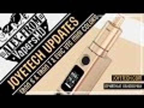 Joyetech Update | TRON S & TRON T & eVic VTC Mini New Colors