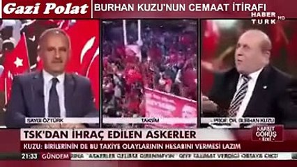 BURHAN  KUZUDAN CEMAAT,YOLSUZLUK,İSRAF,YÜCE DİVAN İTİRAFLARI