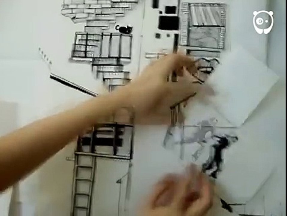 Cet artiste a vraiment été patient pour arriver à ce résultat. Sa création est un vrai chef d'œuvre.