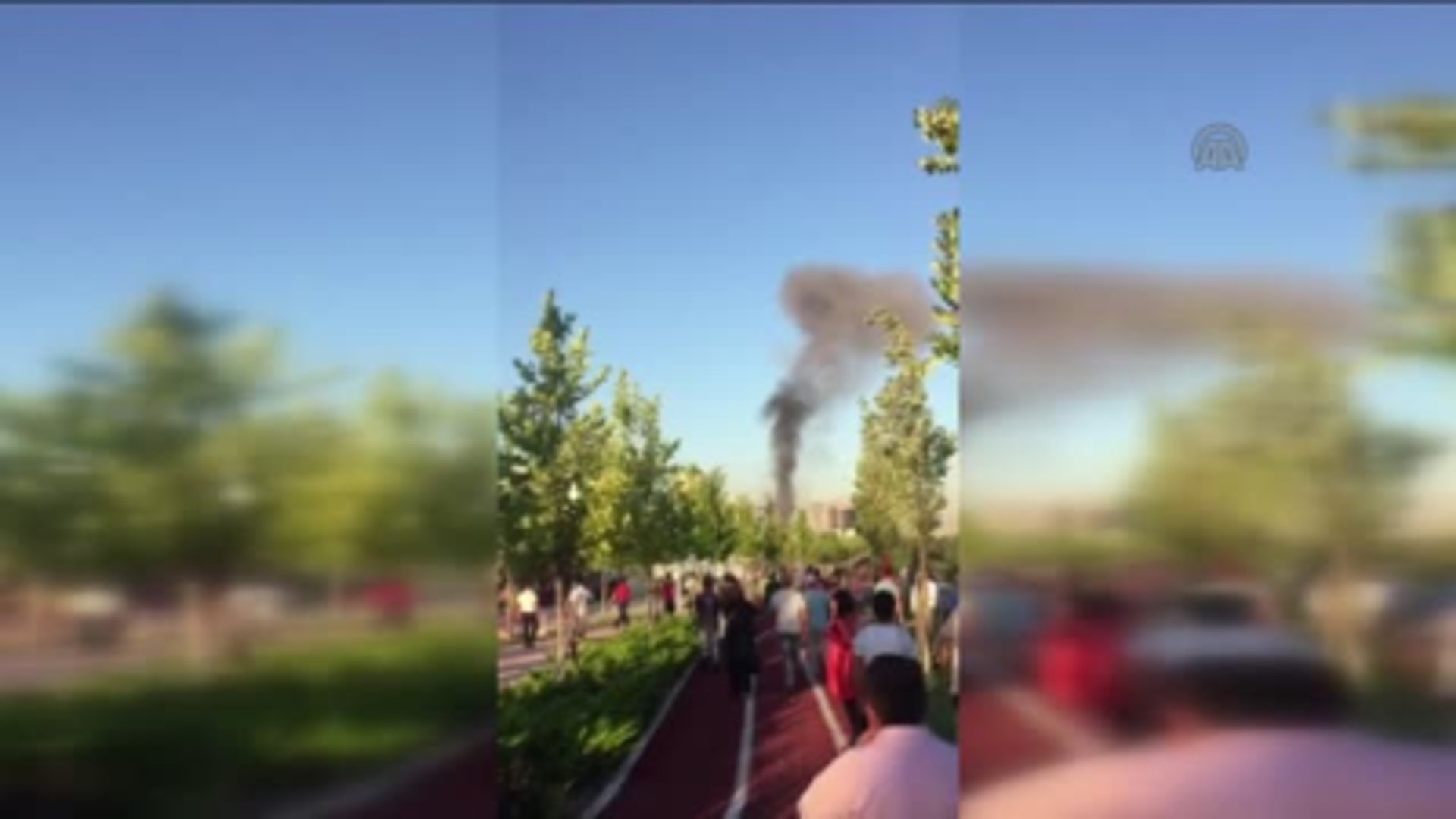 Beştepe Millet Camii Yakınına Atılan Bomba Vatandaşlar Tarafından Görüntülendi - Dailymotion Video