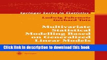 [Popular Books] Multivariate Statistical Modelling Based on Generalized Linear Models (Springer
