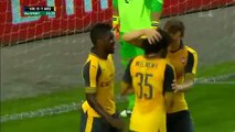 Arsenal vs Viking 8-0 ● English Extended Highlights ● Pre-Season Friendly 2016