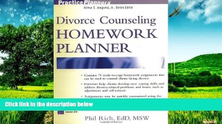 READ FREE FULL  Divorce Counseling Homework Planner  READ Ebook Full Ebook Free