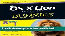 [Popular] E_Books Mac OS X Lion All-in-One For Dummies Free Online