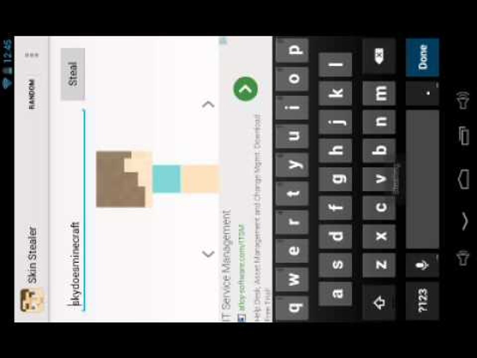 How to get a skin for mcpe 0.8.1 (android)