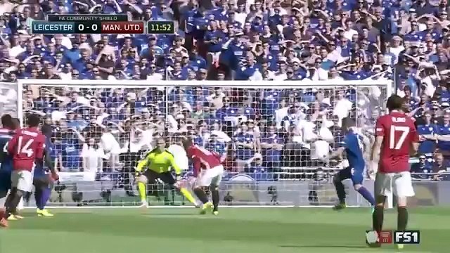 Manchester United vs Leicester City 2-1 ● English Extended Highlights ● FA Cup Community Shield 2016