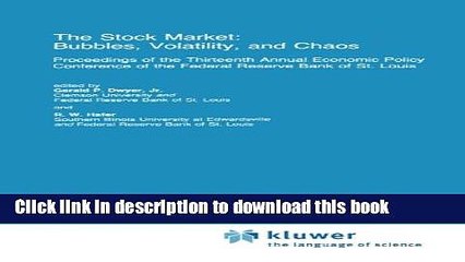 Download Video: [Popular Books] The Stock Market: Bubbles, Volatility, and Chaos Download Online