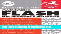 [Popular] E_Books Macromedia Flash MX 2004 for Windows   Macintosh Full Online