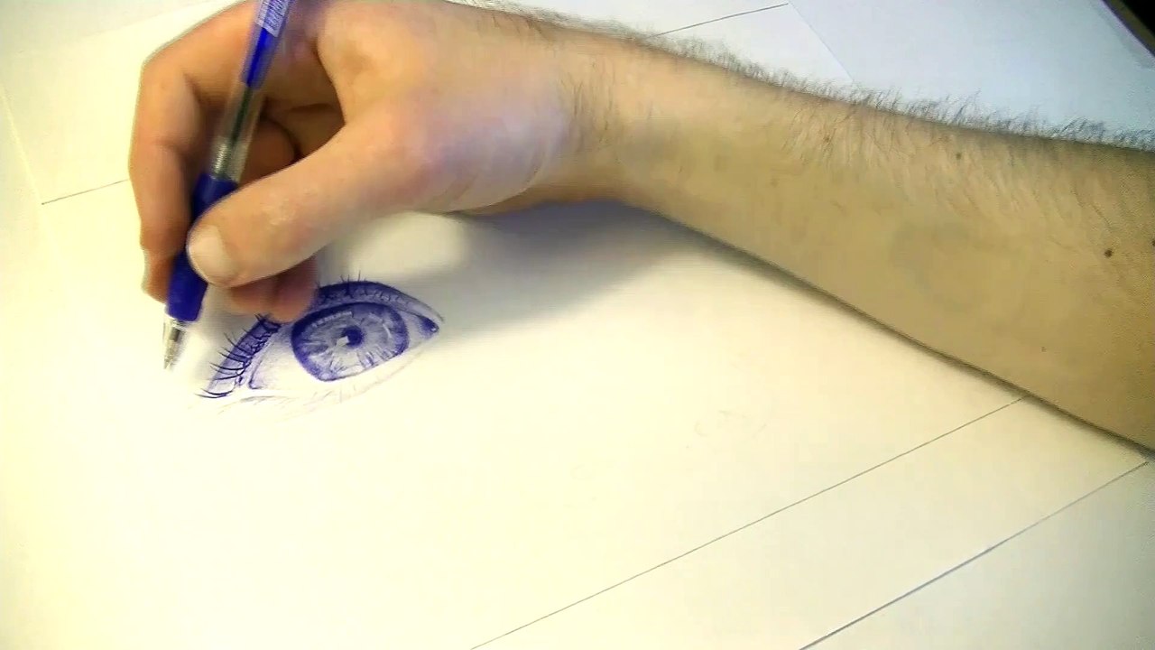 Time lapse Ballpoint Drawing