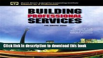 [Popular] E_Books Building Professional Services: The Sirens  Song Free Online