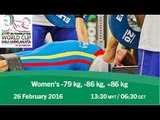 Women’s -79 kg, -86 kg,  86 kg | 2016 IPC Powerlifting World Cup Kuala Lumpur
