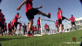 1st day of Al Rayyan camp in Spain