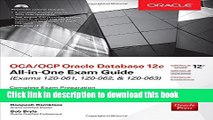 [Popular] E_Books OCA/OCP Oracle Database 12c All-in-One Exam Guide (Exams 1Z0-061, 1Z0-062,