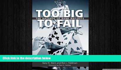 READ book  Too Big to Fail: The Hazards of Bank Bailouts  FREE BOOOK ONLINE