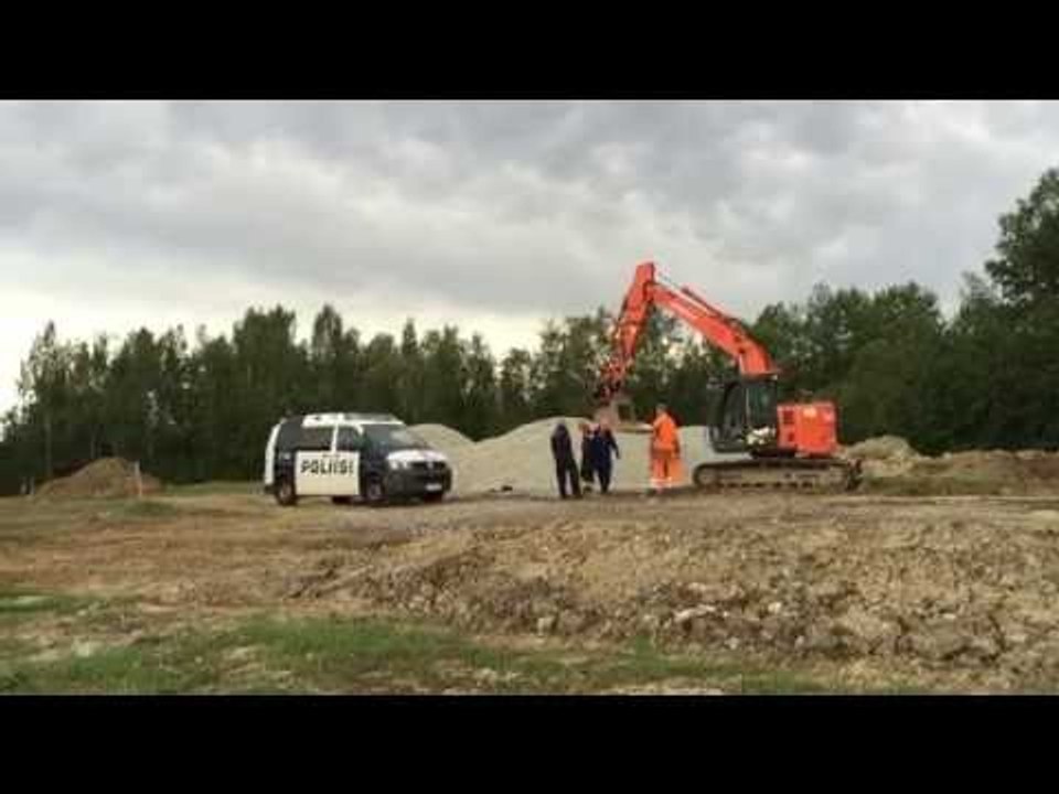 Man Gets Arrested After Throwing Rocks at Excavator