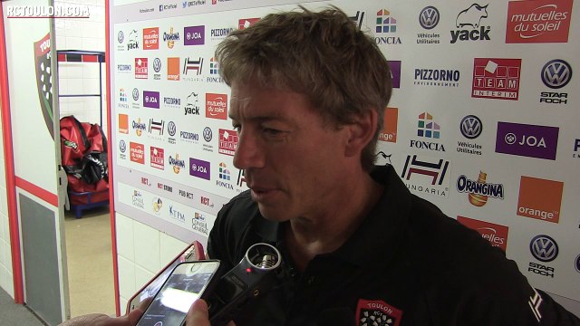 Après-match Toulon-Stade Français - Amical