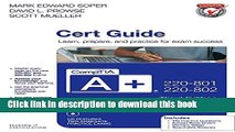 [Popular] E_Books CompTIA A  220-801 and 220-802 Cert Guide (3rd Edition) Free Online