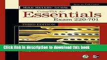 [Popular] Book Mike Meyers  CompTIA A  Guide: Essentials, Third Edition (Exam 220-701):