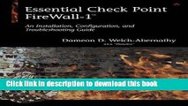 [Popular] E_Books Essential Check Point Firewall-1Â¿: An Installation, Configuration, and